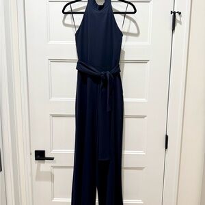 Elegant Navy Susan Monaco Jumpsuit